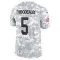 Kooe NY.Giants #5 Kayvon Thibodeaux Arctic Camo 2024 Salute to Service Stitched Jerseys