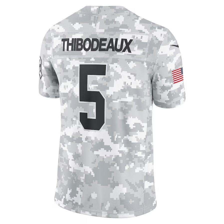 Kooe NY.Giants #5 Kayvon Thibodeaux Arctic Camo 2024 Salute to Service Stitched Jerseys