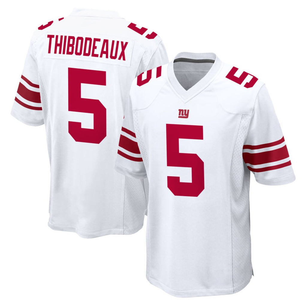Kooe NY.Giants #5 Kayvon Thibodeaux Player White Home Game Stitched Jerseys