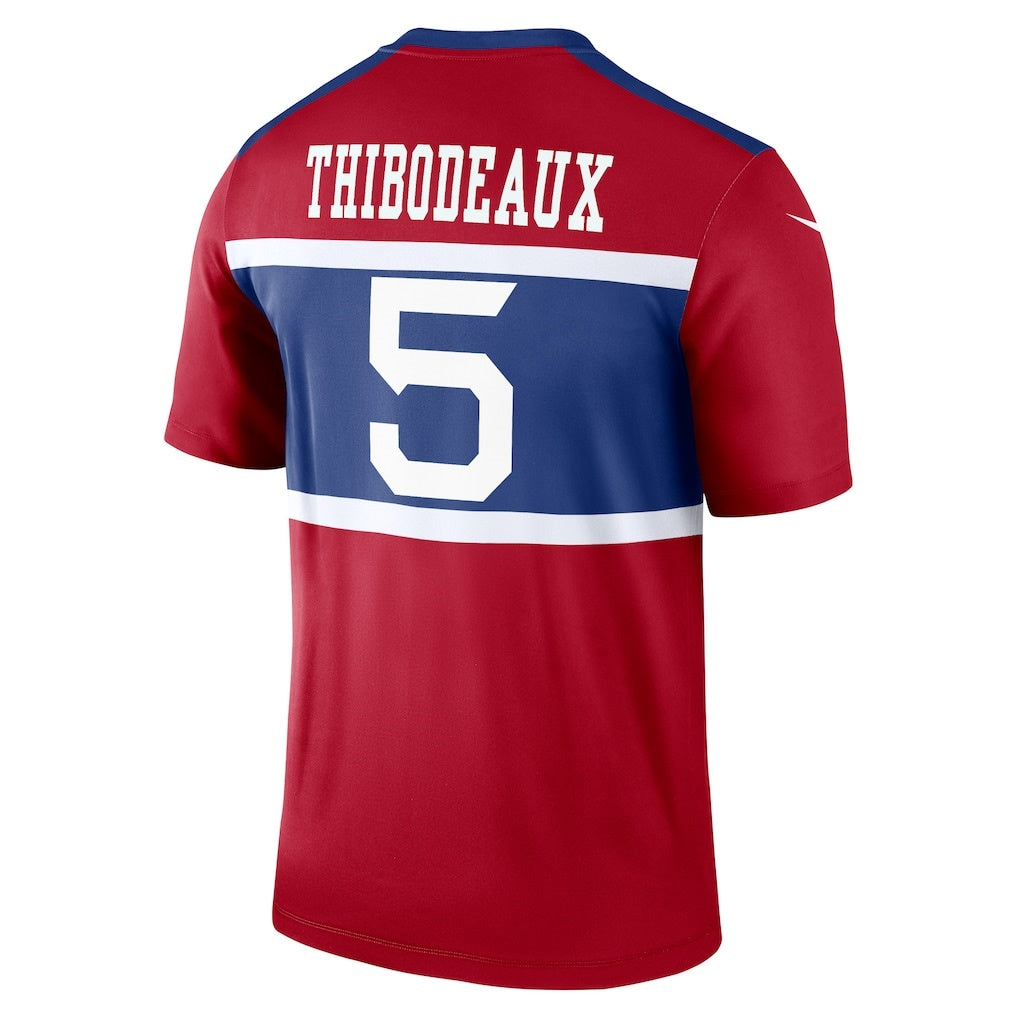 Kooe NY.Giants #5 Kayvon Thibodeaux Red Legend Player Performance Top Stitched Jerseys
