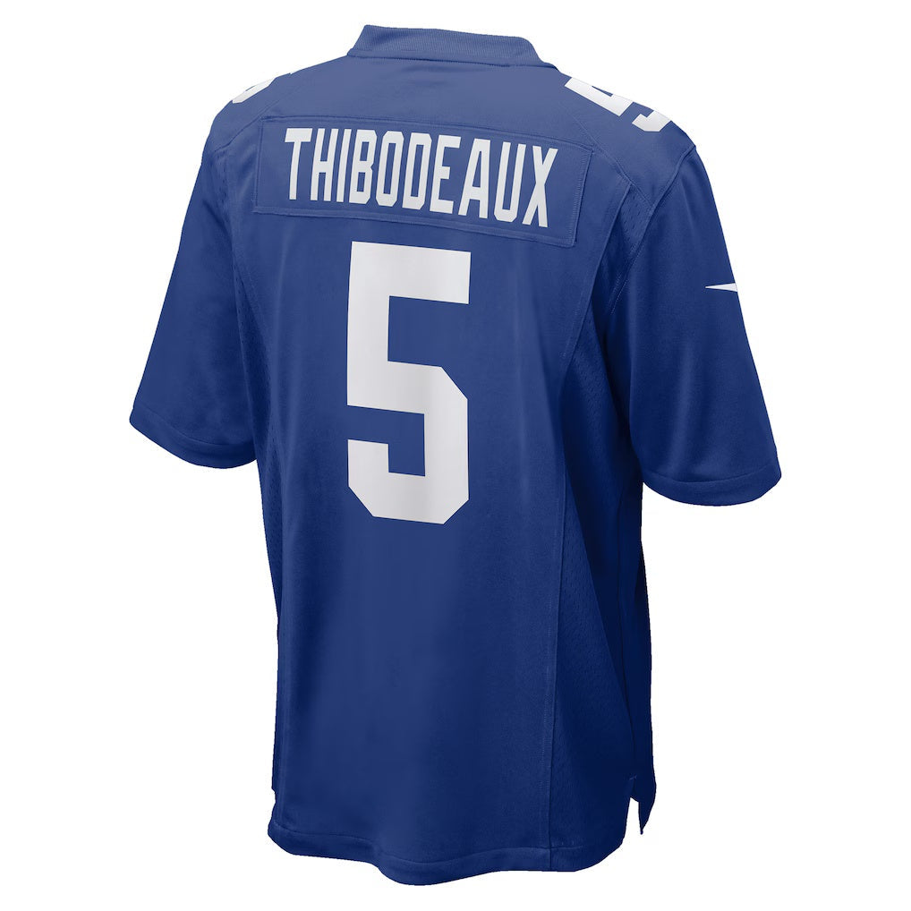 Kooe NY.Giants #5 Kayvon Thibodeaux Royal Player Game Stitched Jerseys