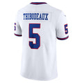 Kooe NY.Giants #5 Kayvon Thibodeaux White Alternate Vapor Untouchable Limited Stitched Jerseys