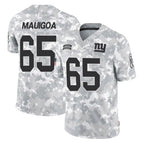 Kooe NY.Giants #65 Francis Mauigoa Player Arctic Camo Salute To Service Limited Game Stitched Jerseys