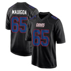 Kooe NY.Giants #65 Francis Mauigoa Player Carbon Fashion Limited Home Game Stitched Jerseys