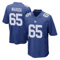 Kooe NY.Giants #65 Francis Mauigoa Player Royal Home Game Stitched Jerseys