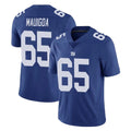 Kooe NY.Giants #65 Francis Mauigoa Player Royal Limited Vapor Untouchable Home Game Stitched Jerseys
