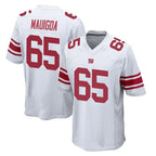 Kooe NY.Giants #65 Francis Mauigoa Player White Home Game Stitched Jerseys