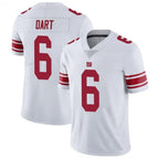 Kooe NY.Giants #6 Jaxson Dart Player White Alternate Vapor Limited Stitched Jerseys