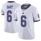 Kooe NY.Giants #6 Jaxson Dart Player White Vapor Limited Stitched Jerseys