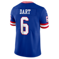 Kooe NY.Giants #6 Jaxson Dart Royal Legacy Vapor Untouchable Stitched Limited Jerseys