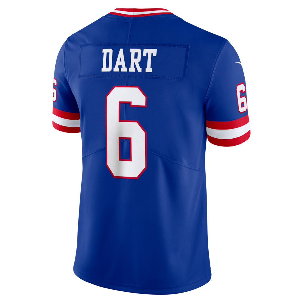 Kooe NY.Giants #6 Jaxson Dart Royal Legacy Vapor Untouchable Stitched Limited Jerseys