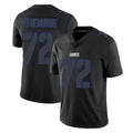 Kooe NY.Giants #72 Jermaine Eluemunor Player Black Impact Limited Home Game Stitched Jerseys