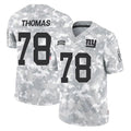 Kooe NY.Giants #78 Andrew Thomas Player Arctic Camo Salute To Service Limited Game Stitched Jerseys