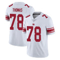 Kooe NY.Giants #78 Andrew Thomas Player White Limited Vapor Untouchable Home Game Stitched Jerseys