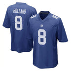 Kooe NY.Giants #8 Jevon Holland Player Royal Home Game Stitched Jerseys
