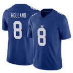 Kooe NY.Giants #8 Jevon Holland Player Royal Limited Vapor F.U.S.E. Home Game Stitched Jerseys
