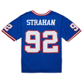 Kooe NY.Giants #92 Michael Strahan Mitchell & Ness Royal 1993 Legacy Replica Jersey