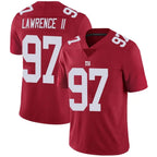 Kooe NY.Giants #97 Dexter Lawrence II Player Vapor Red Limited Stitched Jerseys