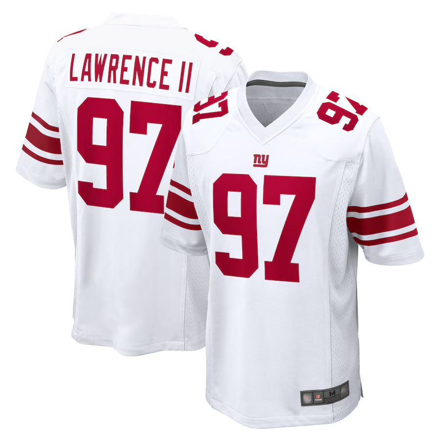 Kooe NY.Giants #97 Dexter Lawrence II Player White Game Stitched Jerseys