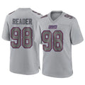 Kooe NY.Giants #98 DJ Reader Player Gray Atmosphere Fashion Limited Game Stitched Jerseys