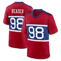 Kooe NY.Giants #98 DJ Reader Player Red Century Home Game Stitched Jerseys