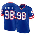 Kooe NY.Giants #98 DJ Reader Player Royal Classic Home Game Stitched Jerseys