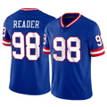 Kooe NY.Giants #98 DJ Reader Player Royal Classic Vapor Home Game Stitched Jerseys