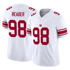 Kooe NY.Giants #98 DJ Reader Player White Limited Vapor F.U.S.E. Home Game Stitched Jerseys