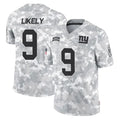 Kooe NY.Giants #9 Lsaiah Likely Player Arctic Camo Salute To Service Limited Game Stitched Jerseys