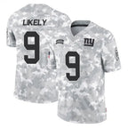 Kooe NY.Giants #9 Lsaiah Likely Player Arctic Camo Salute To Service Limited Game Stitched Jerseys