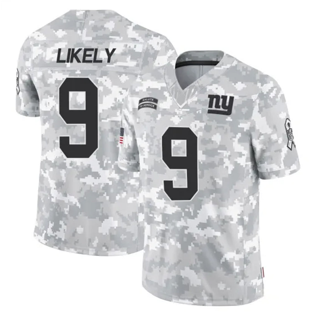 Kooe NY.Giants #9 Lsaiah Likely Player Arctic Camo Salute To Service Limited Game Stitched Jerseys
