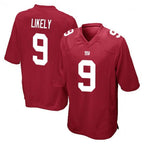 Kooe NY.Giants #9 Lsaiah Likely Player Red Home Game Stitched Jerseys