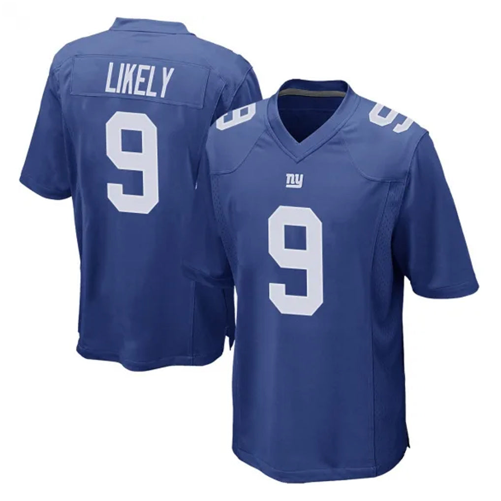 Kooe NY.Giants #9 Lsaiah Likely Player Royal Home Game Stitched Jerseys