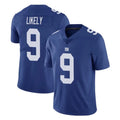 Kooe NY.Giants #9 Lsaiah Likely Player Royal Limited Vapor Untouchable Home Game Stitched Jerseys