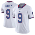 Kooe NY.Giants #9 Lsaiah Likely Player White Color Rush Home Game Stitched Jerseys