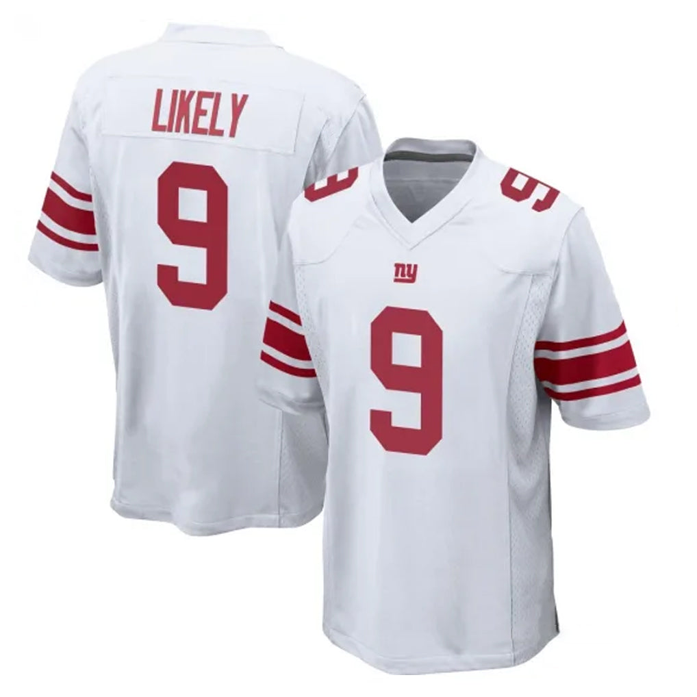 Kooe NY.Giants #9 Lsaiah Likely Player White Home Game Stitched Jerseys