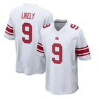 Kooe NY.Giants #9 Lsaiah Likely Player White Home Game Stitched Jerseys