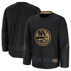 Kooe NY.Islanders Black 2024 Military Appreciation Practice Jerseys