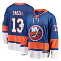 Kooe NY.Islanders #13 Mathew Barzal Royal Breakaway Jerseys