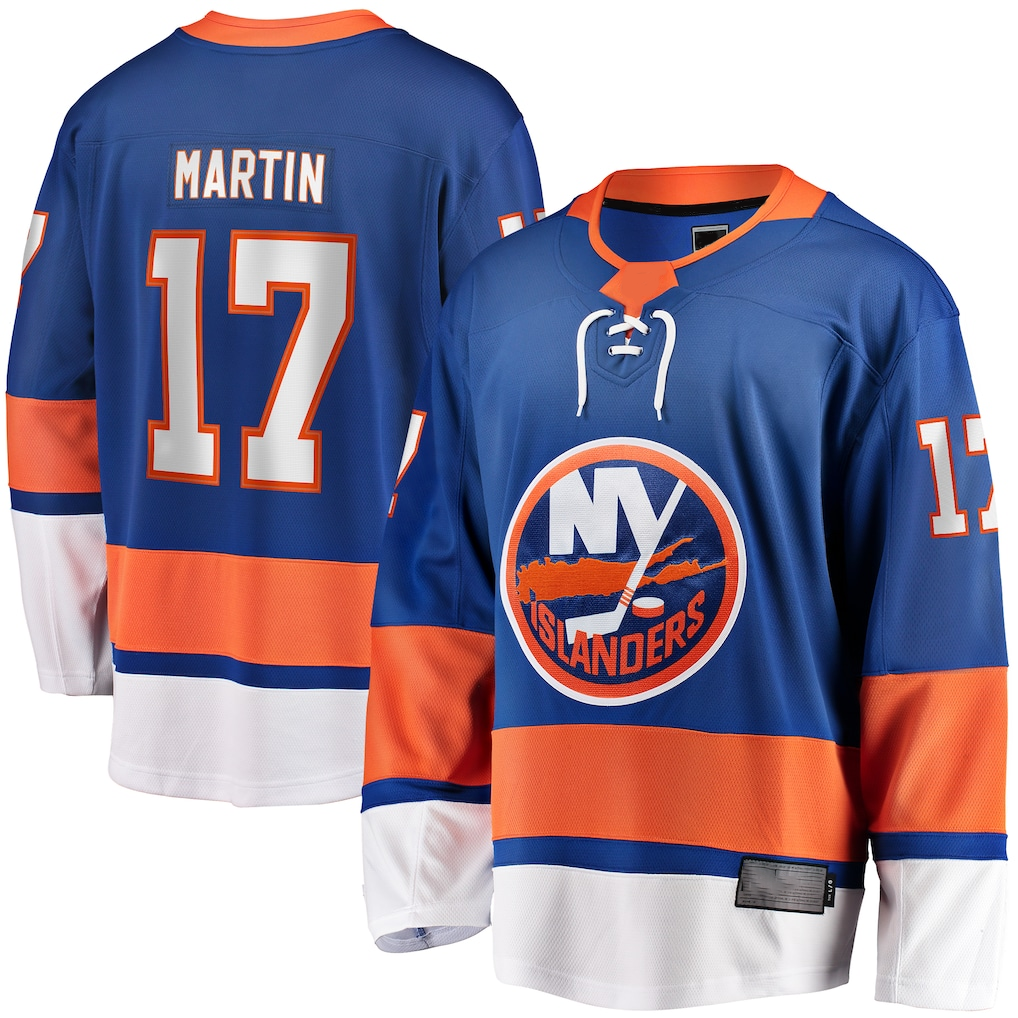 Kooe NY.Islanders #17 Matt Martin Home Breakaway Player Jerseys - Royal