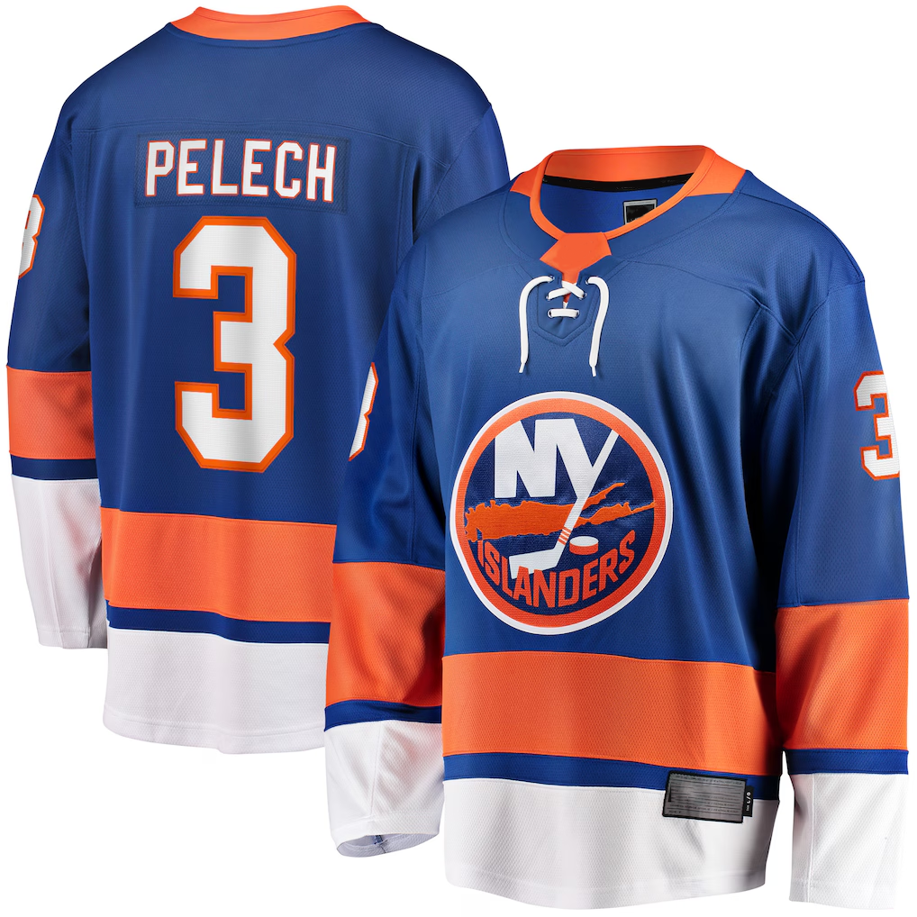 Kooe NY.Islanders #3 Adam Pelech Royal Home Breakaway Player Jerseys
