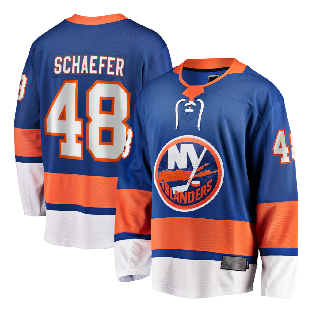 Kooe NY.Islanders #48 Matthew Schaefer Royal Home Breakaway Player Jerseys