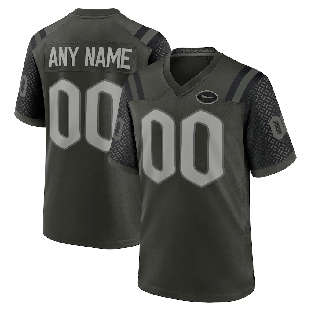 Kooe Custom NY.Jets Black 2025 Rivalries Collection Game Stitched Jerseys