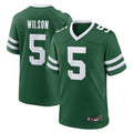 Kooe NY.Jets Home Game Jerseys - Gotham Green - #5 Garrett Wilson Player Stitched Jerseys