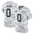 Kooe NY.Jets #0 Braelon Allen Player Arctic Camo Salute to Service Limited Stitched Jerseys