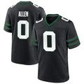 Kooe NY.Jets #0 Braelon Allen Player Black Home Game Stitched Jerseys