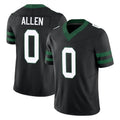 Kooe NY.Jets #0 Braelon Allen Player Black Vapor F.U.S.E. Limited Stitched Jerseys
