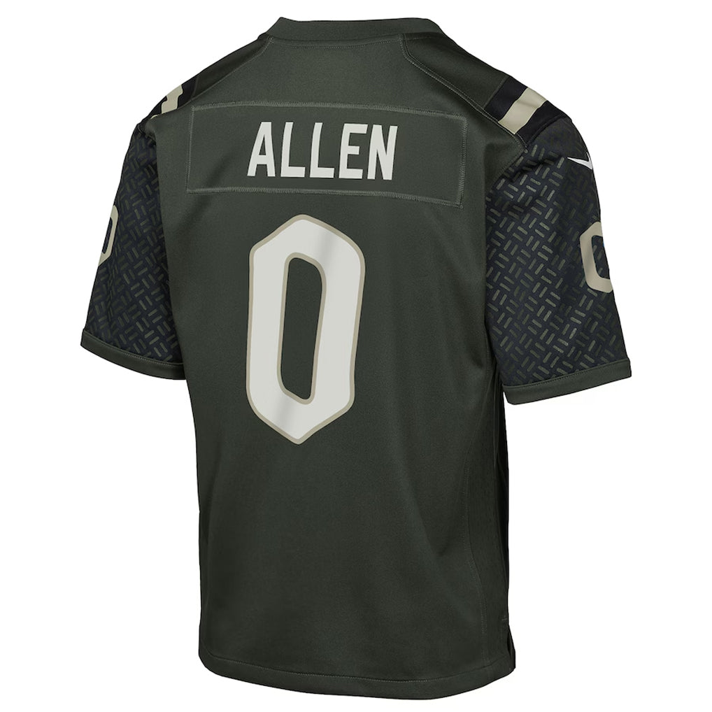 Kooe NY.Jets #0 Braelon Allen Player Gotham Green Rivalries Collection Game Stitched Jerseys