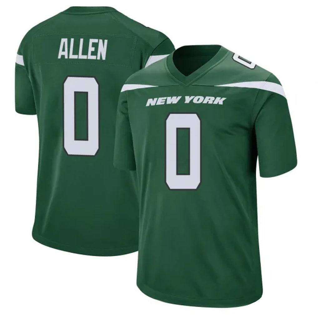 Kooe NY.Jets #0 Braelon Allen Player Green Game Stitched Jerseys