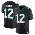 Kooe NY.Jets #12 Joe Namath Legacy Black Vapor F.U.S.E. Limited Jersey Stitched American Stitched Jerseys